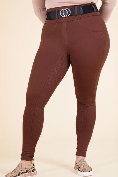 Athletic Breech - Leather Brown