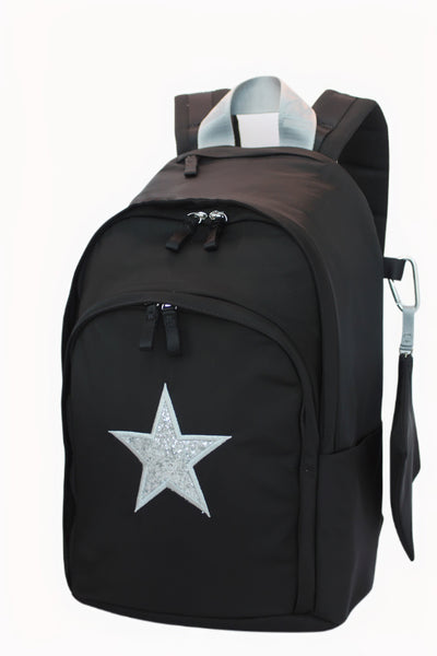 Novelty Delaire Backpack - “Star” (custom embroidered - allow an additional 5 business days to ship)