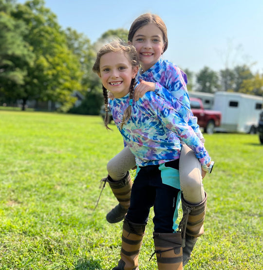 Tie-Dye Horses — Kids&