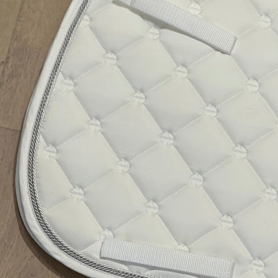 Luxe Jump Saddle Pad - White