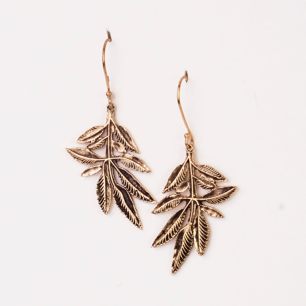 Eve Brass Earrings