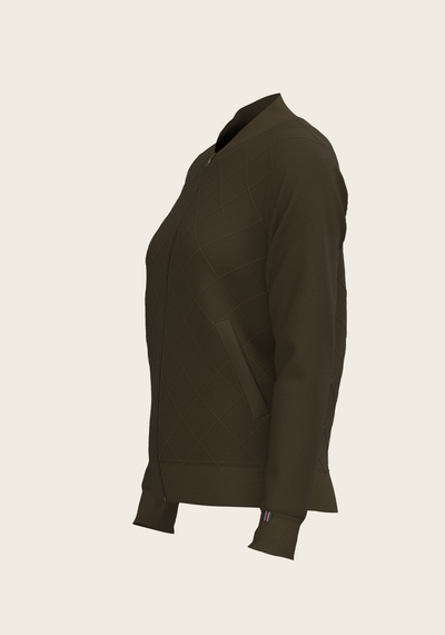  Grapeleaf Rosettes Reversible Jacket