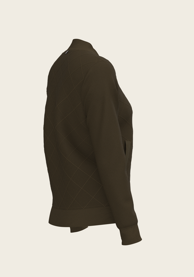  Grapeleaf Rosettes Reversible Jacket