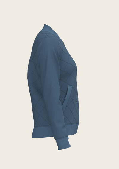 Mid Blue Forest Reversible Jacket