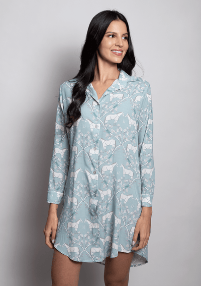 Midnight Mare Nightshirt Blue