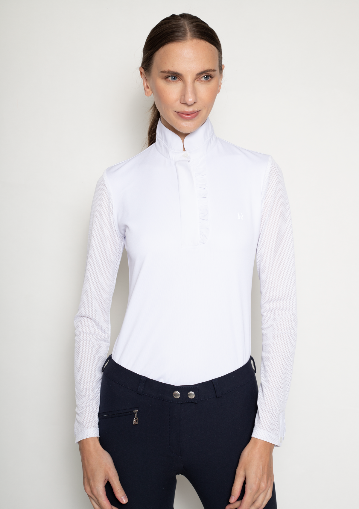 Grace Show Shirt | White