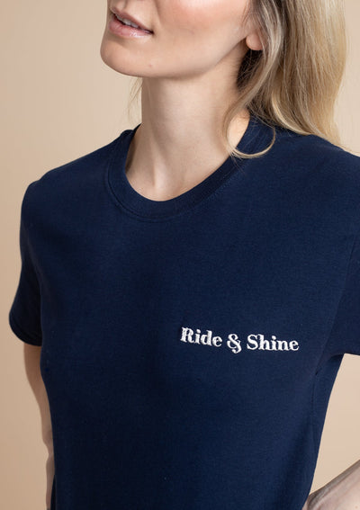 Ride and Shine T-Shirt | Navy