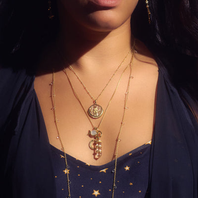 Triple Moon Amulet by Awe Inspired