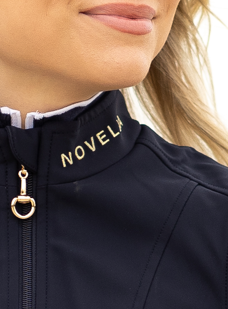 The Sara Vest in Navy Blue