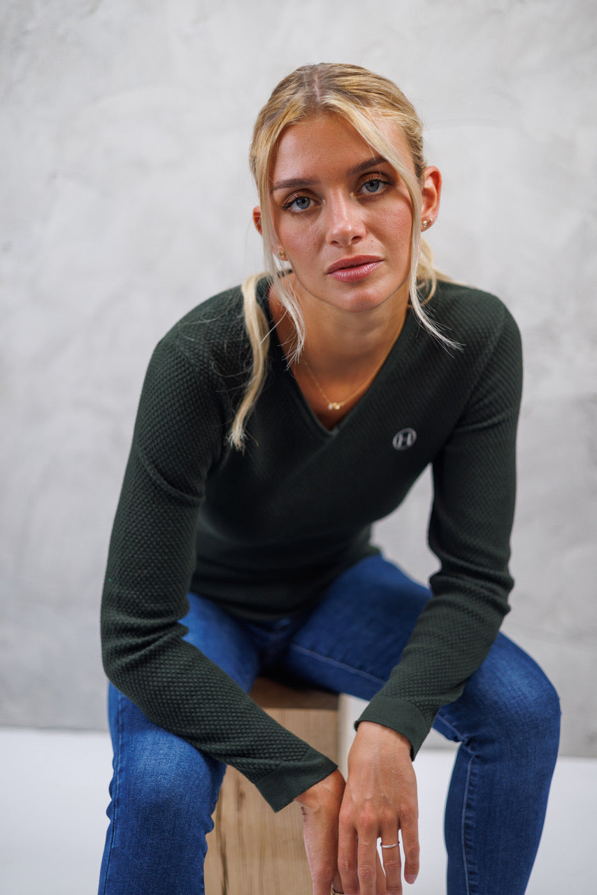 Toulon V-Neck Pullover