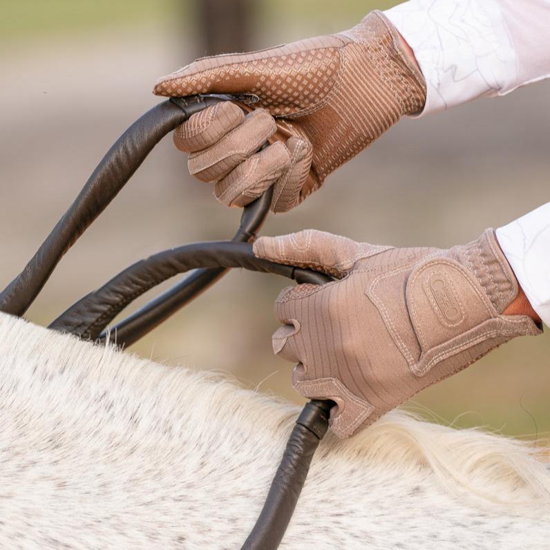 The Heather Comfort Connect Rein- Supportive Padded reins For Weak Hands and Better Connection