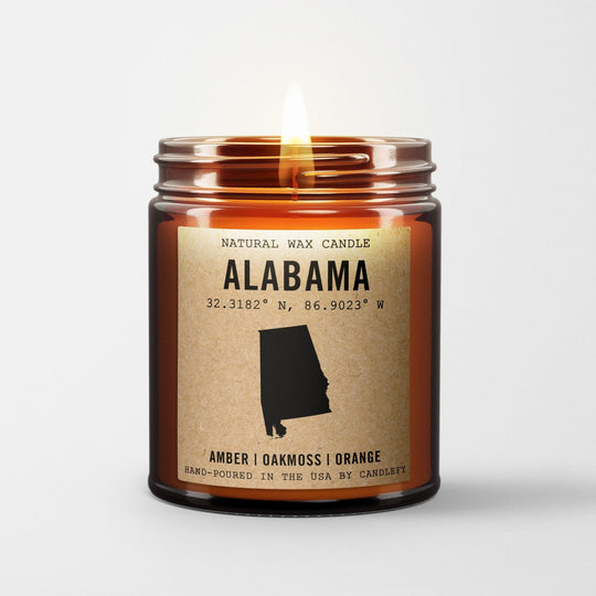 Alabama Homestate Candle