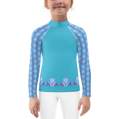 Love Your Pony in Blue — Kids' Training Shirt