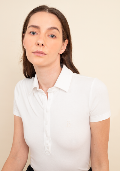 Basic Polo-Shirt Short Sleeve | White