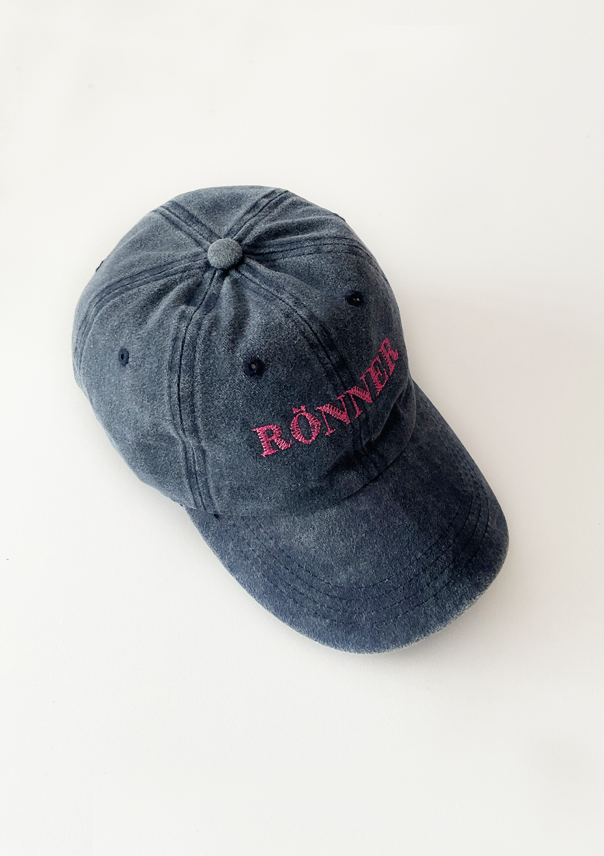 Equestrian Cotton Rönner Cap | Navy