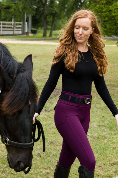 Athletic Breech - Purple Rein