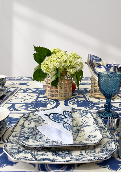 Aria Tablecloth | Blue