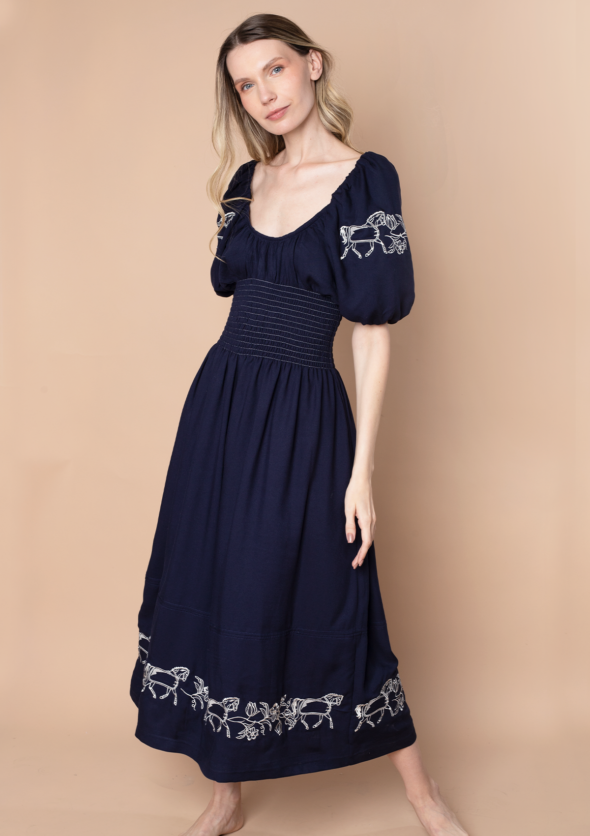 Faith Dress | Navy