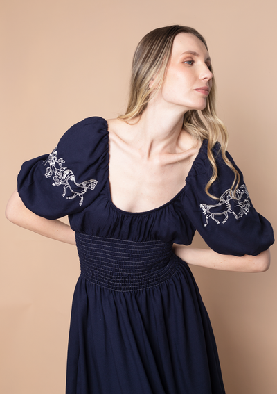 Faith Dress | Navy