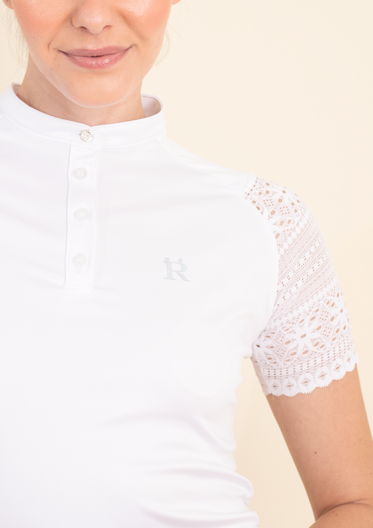 Ella Show Shirt | White