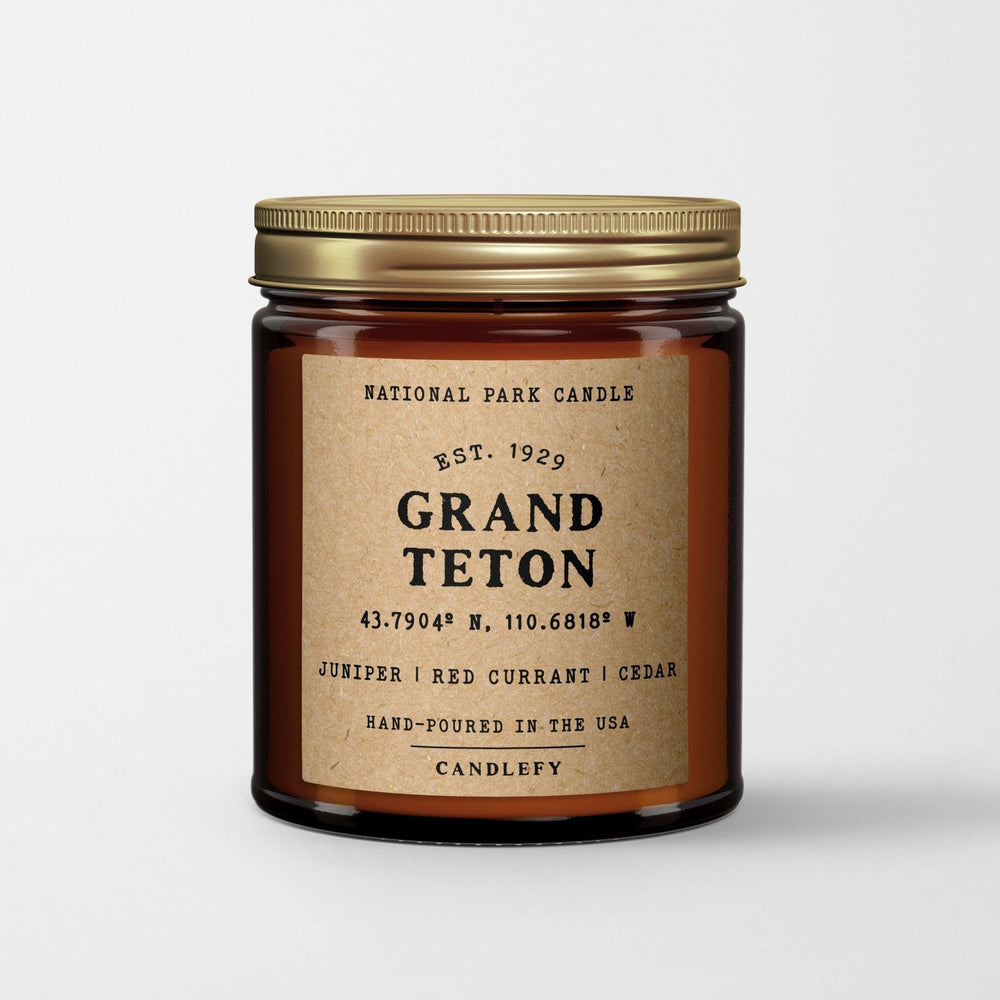 Grand Teton National Park Candle