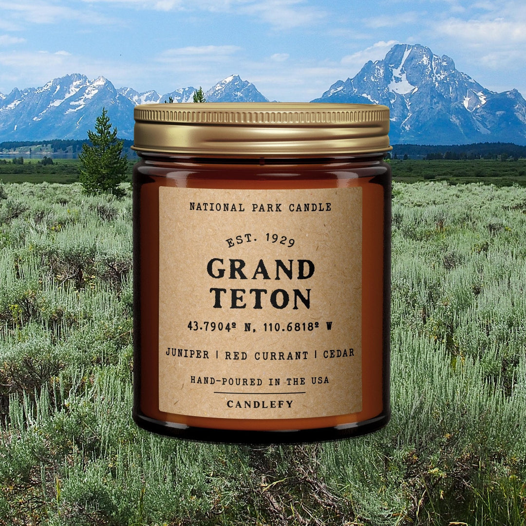 Grand Teton National Park Candle