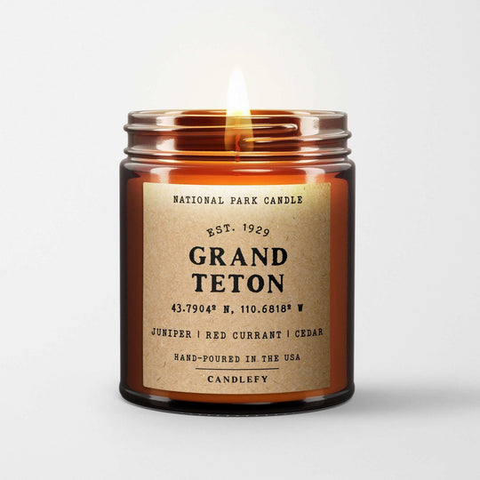 Grand Teton National Park Candle