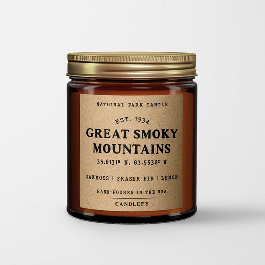 Great Smoky Mountains National Park Candle
