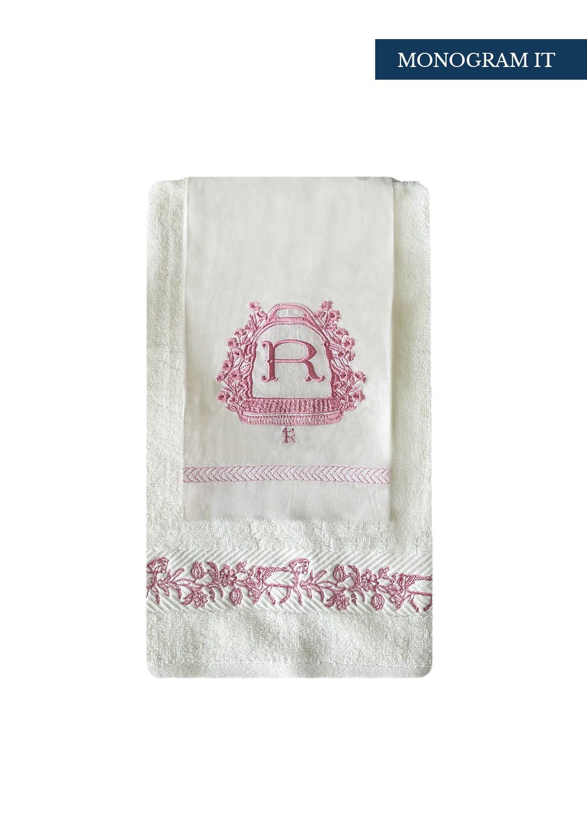 Hand towel Set | Pink