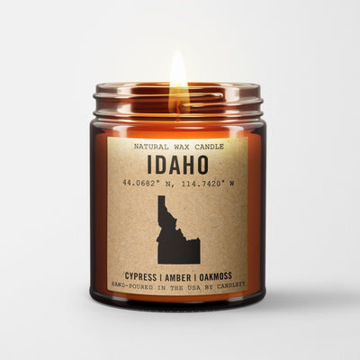 Idaho Homestate Candle