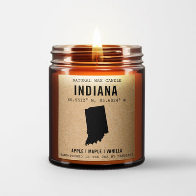 Indiana Homestate Candle