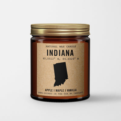 Indiana Homestate Candle