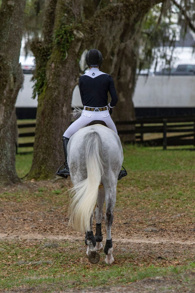 Juliette Show Breeches in White