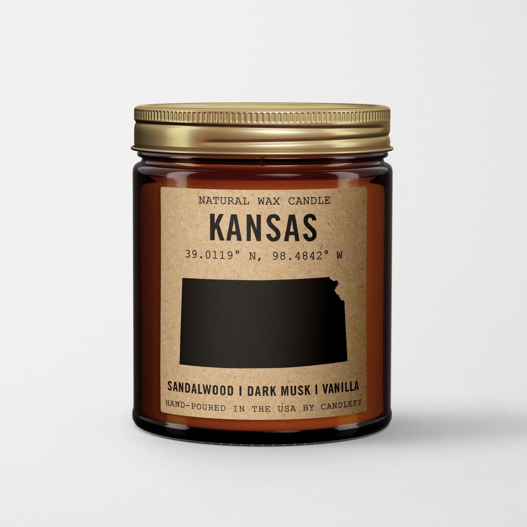 Kansas Homestate Candle