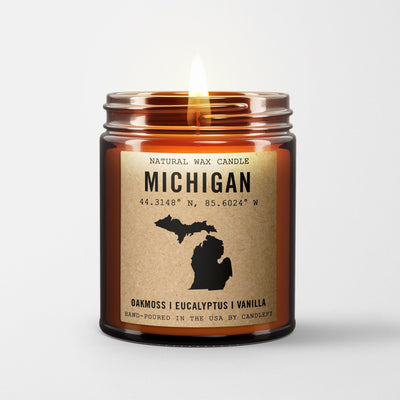 Michigan Homestate Candle