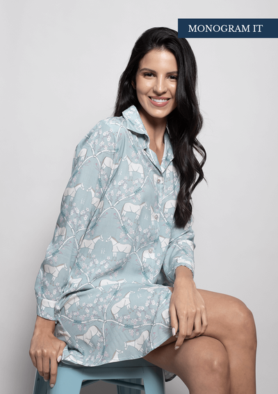 Midnight Mare Nightshirt Blue