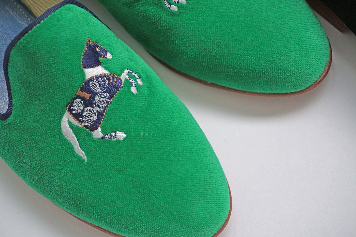 Mimosas Slippers Carrousel | Green