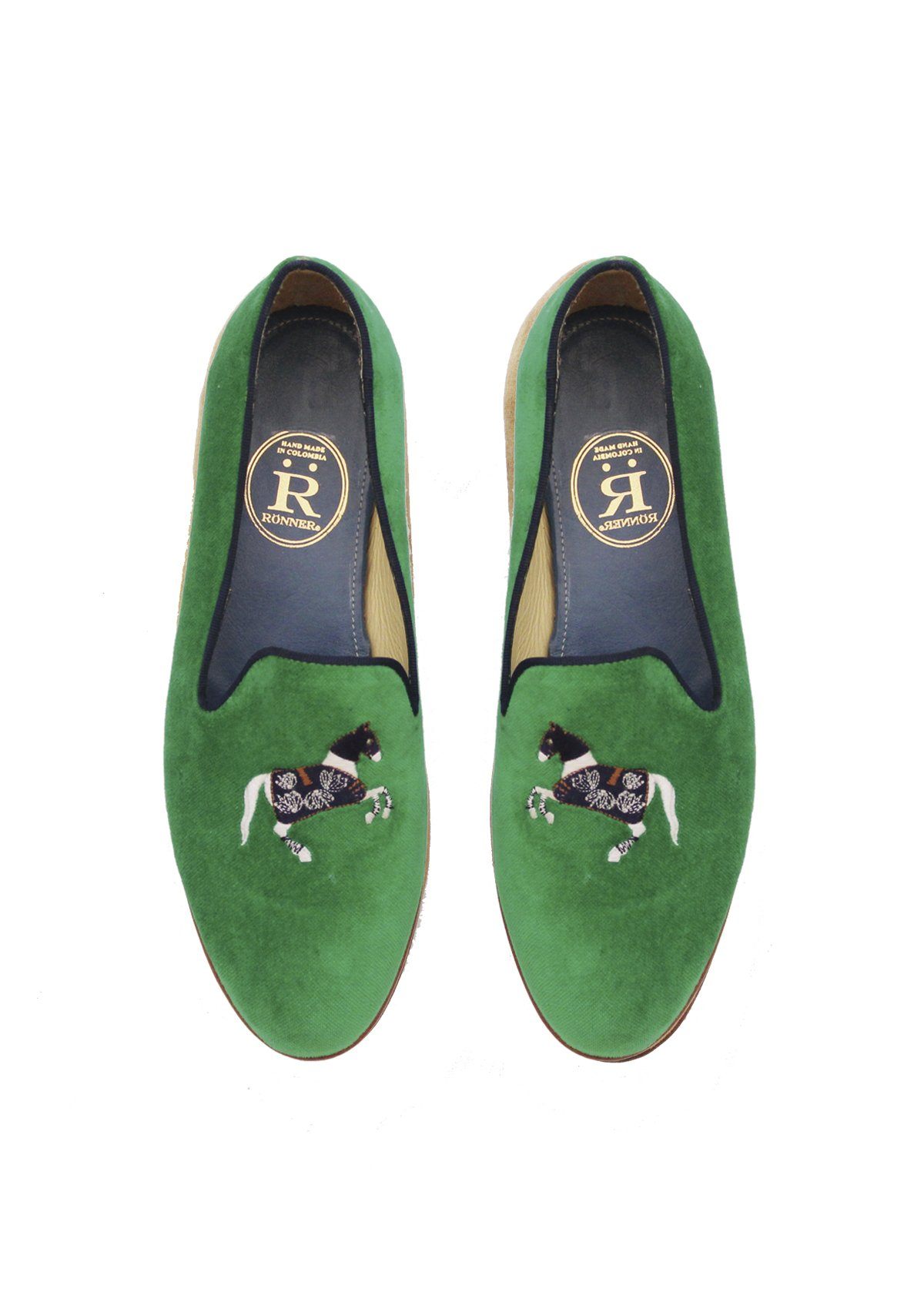 Mimosas Slippers Carrousel | Green