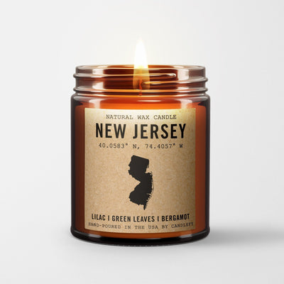 New Jersey Homestate Candle
