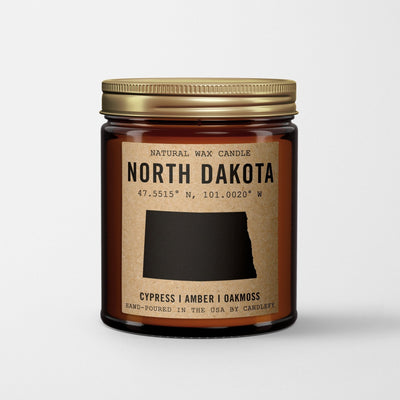 North Dakota Homestate Candle