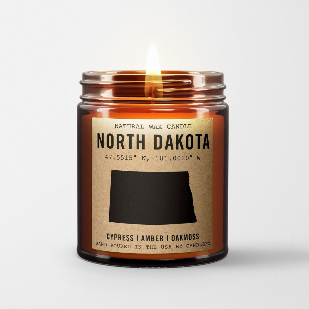 North Dakota Homestate Candle