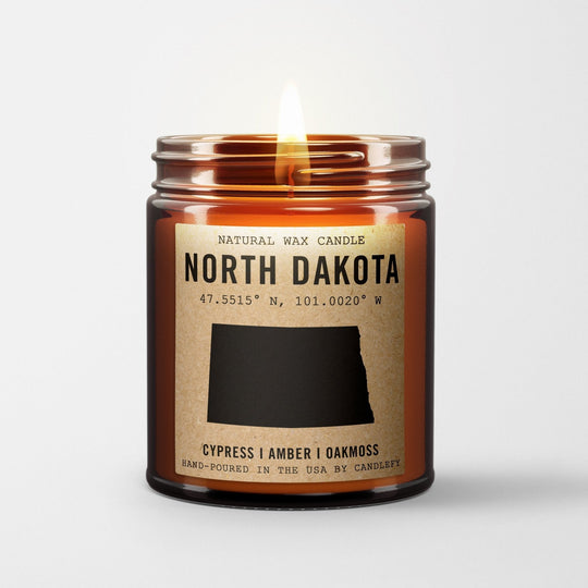 North Dakota Homestate Candle