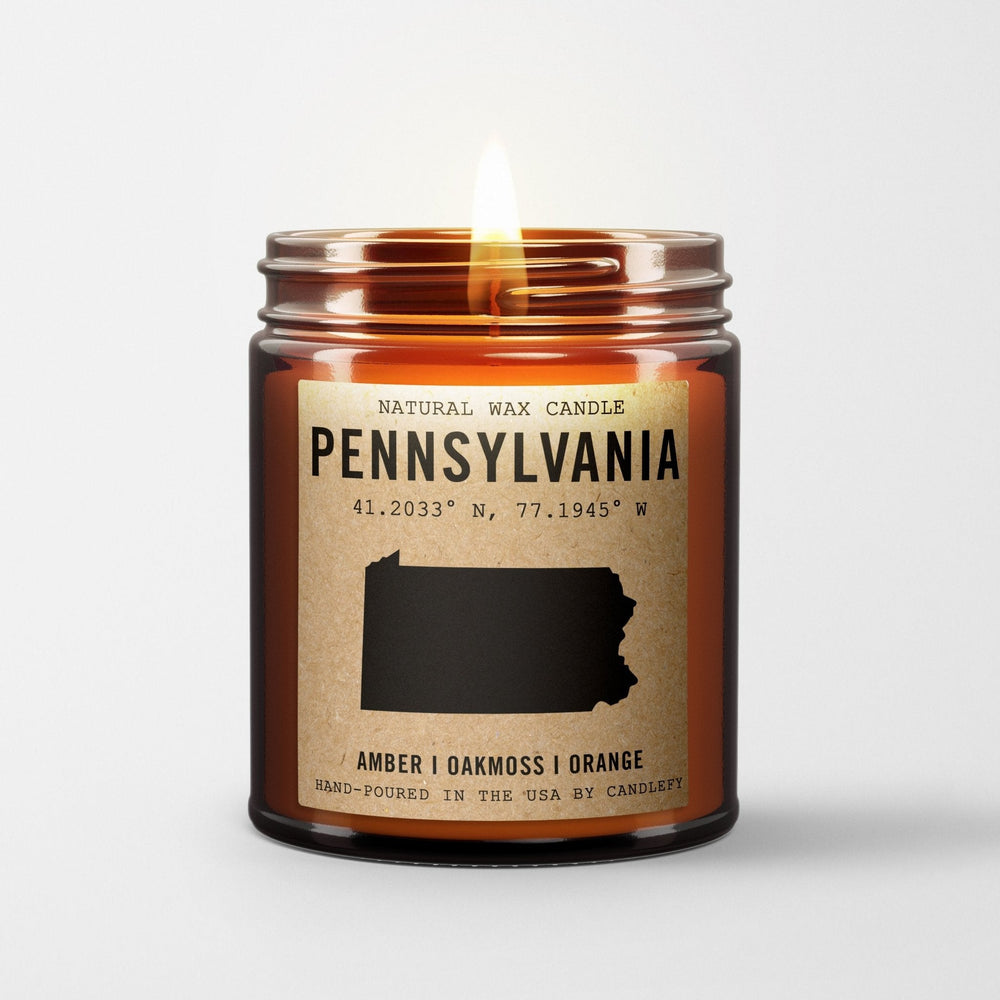Pennsylvania Homestate Candle