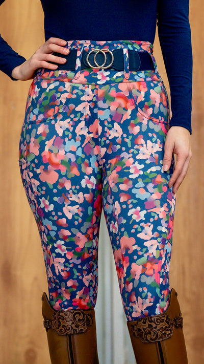 Athletic Breech - Navy Floral