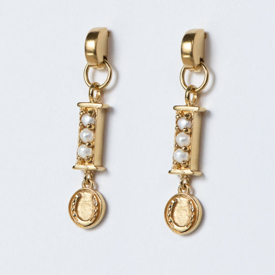Prism - Linea Pearl Equestrian Earring