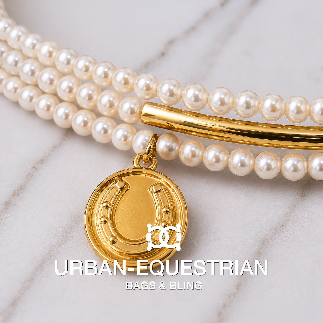 Prism - Linea Pearl Equestrian Earring