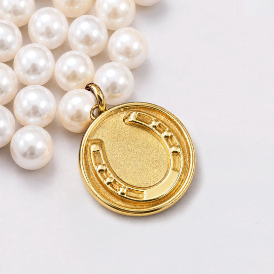 Prism - Linea Pearl Equestrian Earring