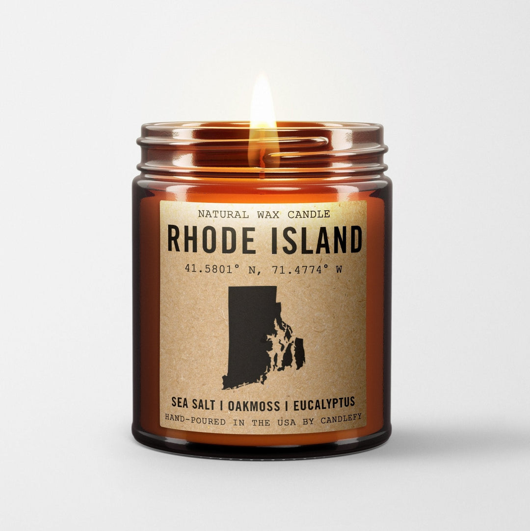 Rhode Island Homestate Candle