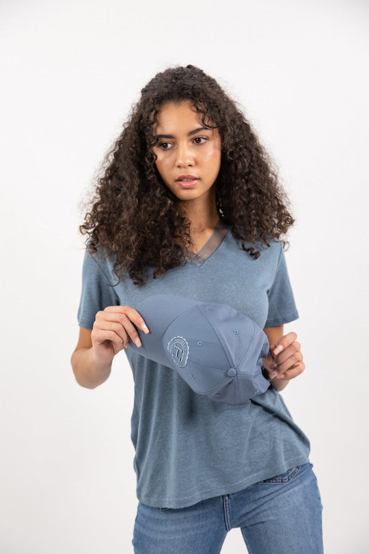 Tandem short sleeve V neck T-Shirt