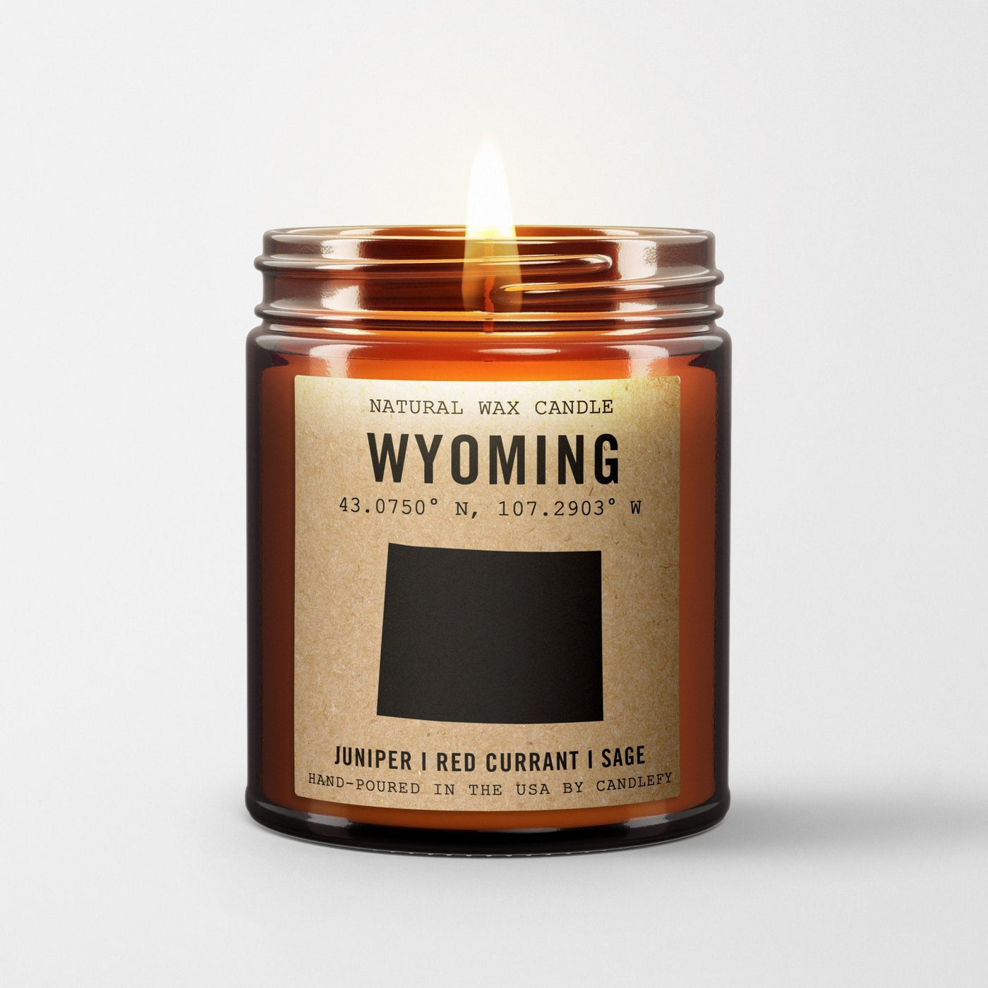 Wyoming Homestate Candle